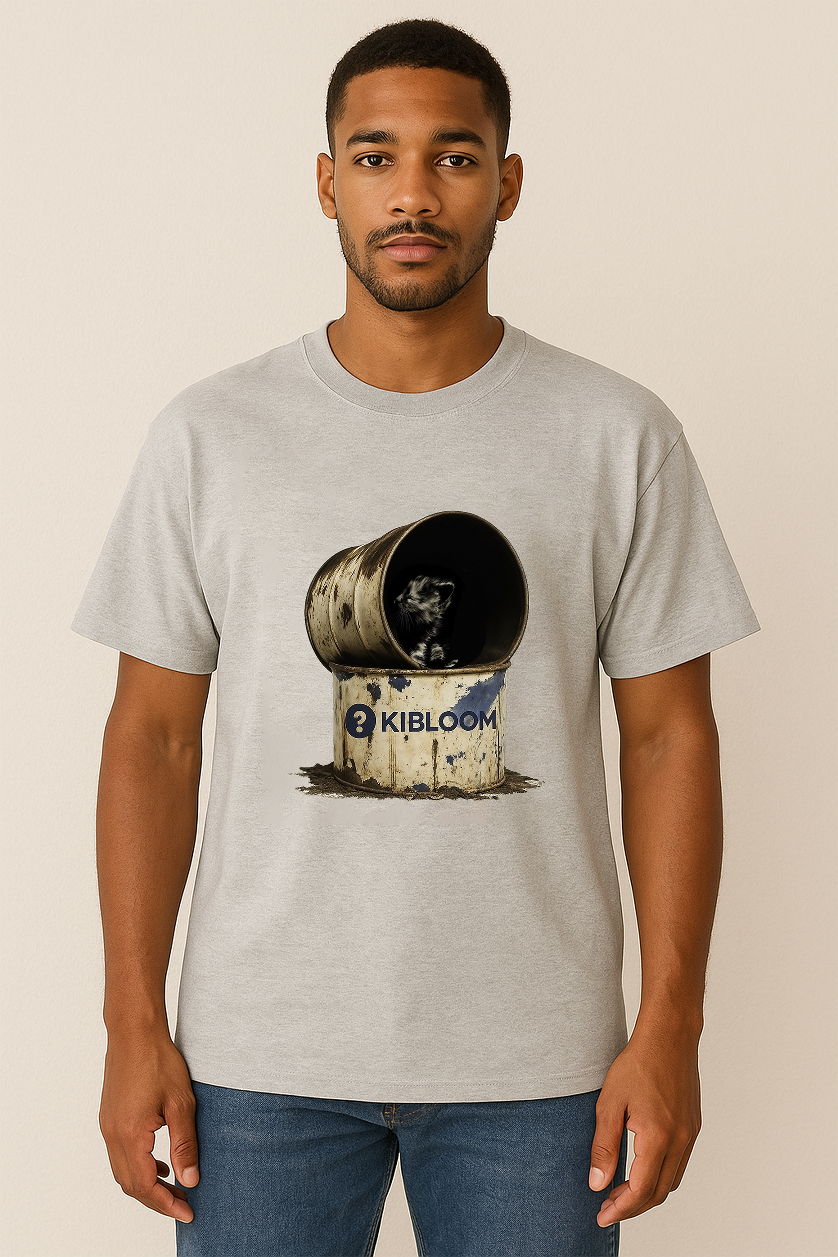 Kibloom “Stray Soul” Tee – Urban Barrel Cat