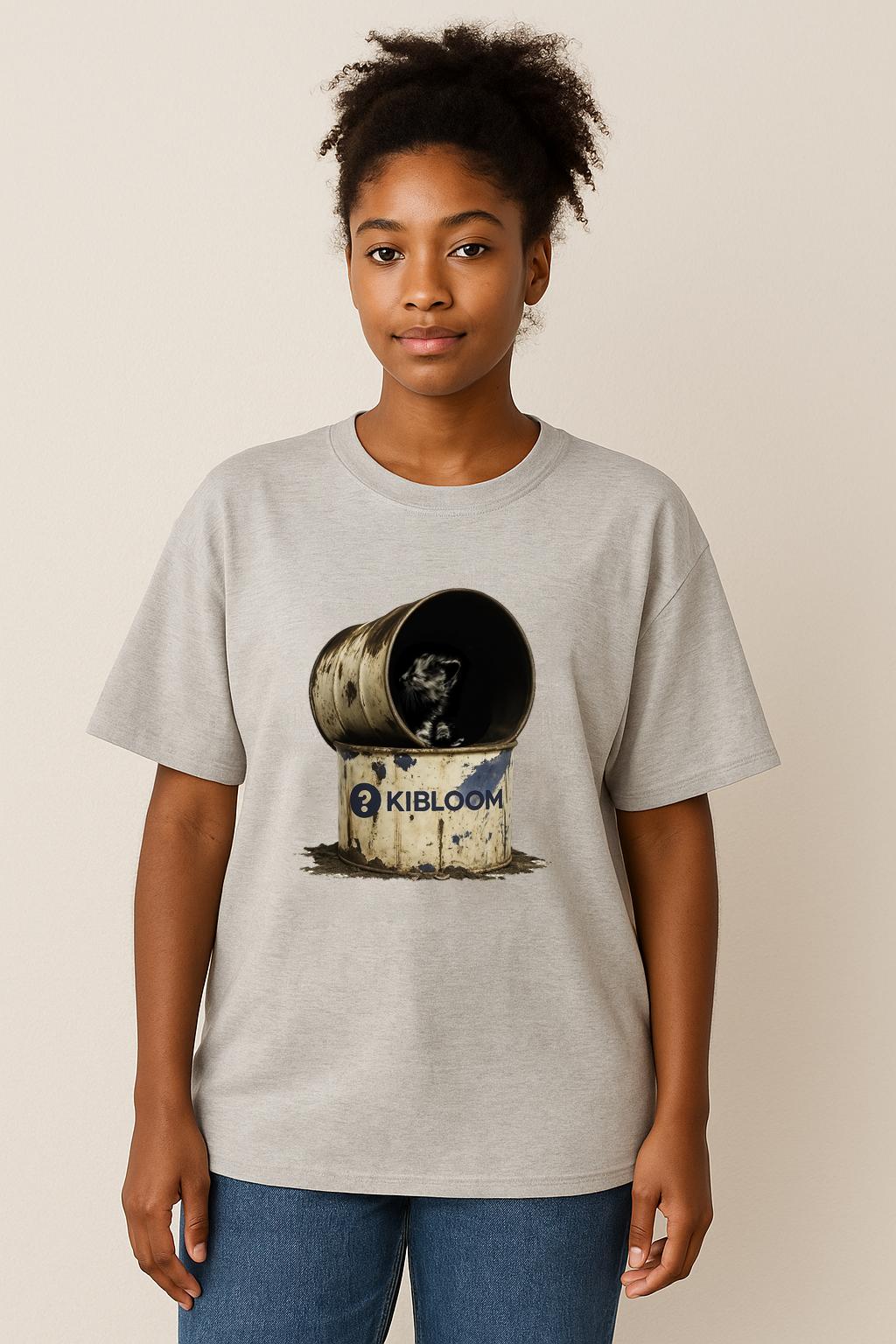 Kibloom “Stray Soul” Tee – Urban Barrel Cat